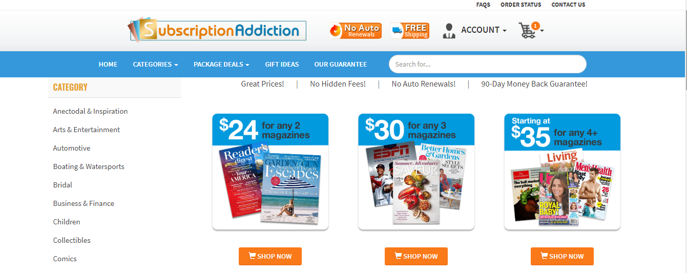 Subscription Addiction Coupons